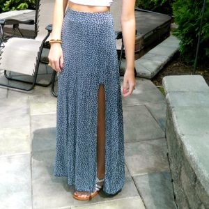 brandy melville maxi skirt
